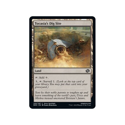 Tocasia's Dig Site - BRO