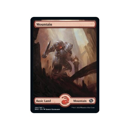 Mountain (284) - Full Art - BRO