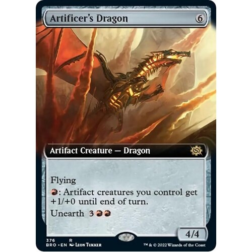 Artificer's Dragon (Extended Art) - BRO