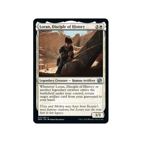 Loran, Disciple of History FOIL - BRO