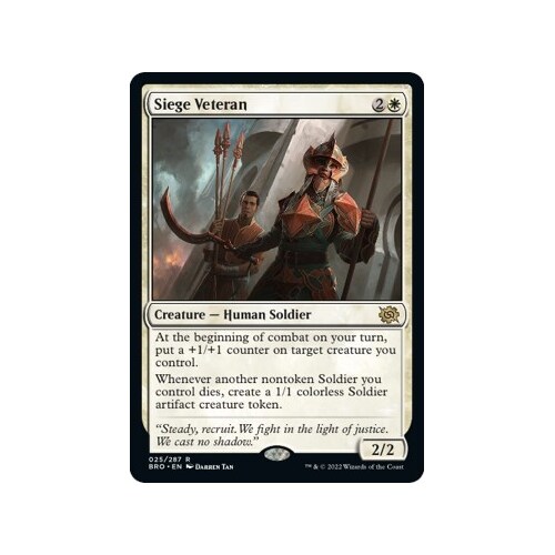 Siege Veteran FOIL - BRO
