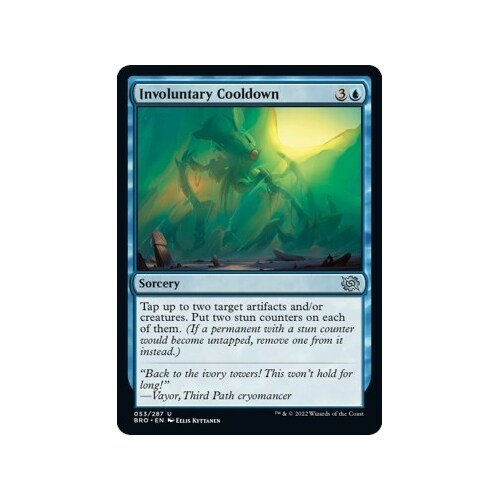 Involuntary Cooldown FOIL - BRO