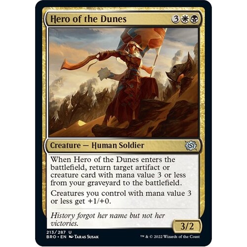 Hero of the Dunes FOIL - BRO