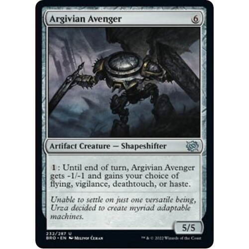 Argivian Avenger FOIL - BRO