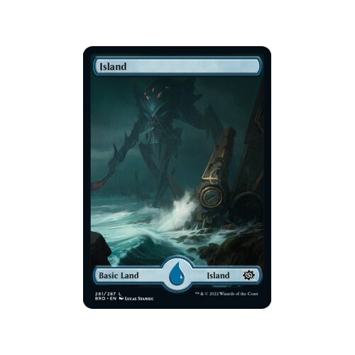 Island (281) - Full Art FOIL - BRO