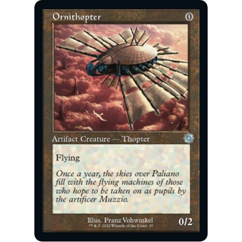 Ornithopter - BRR