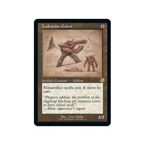 Lodestone Golem (Schematic) - BRR