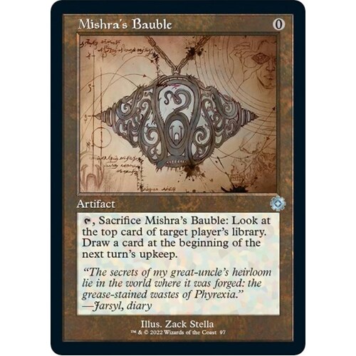 Mishra's Bauble (Schematic) - BRR