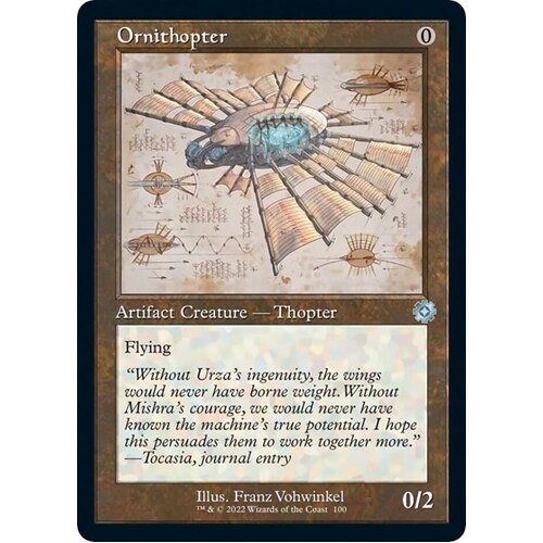 Ornithopter (Schematic) - BRR