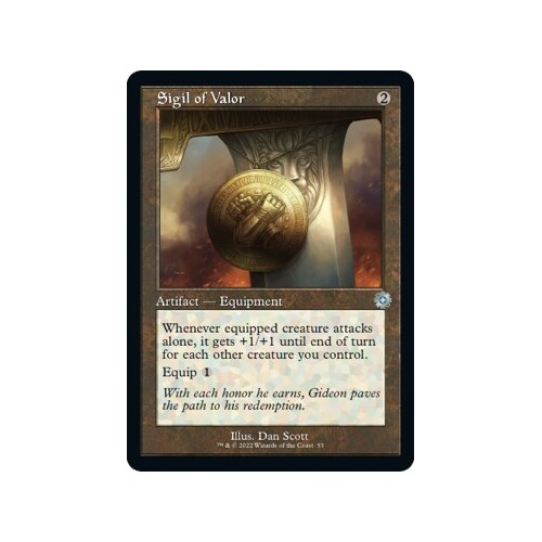 Sigil of Valor FOIL - BRR