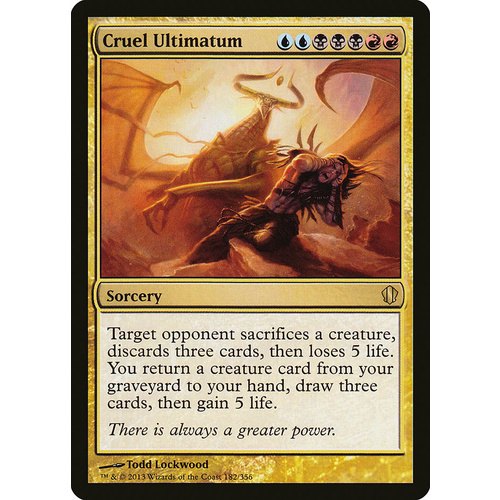 Cruel Ultimatum - C13