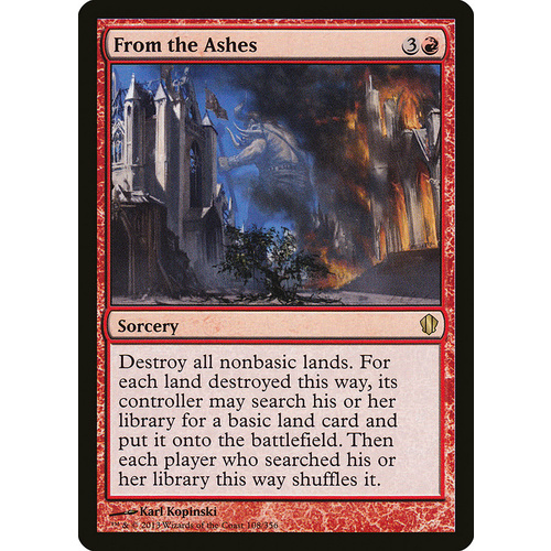From the Ashes - C13