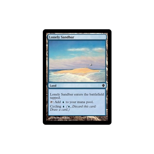 Lonely Sandbar - C13