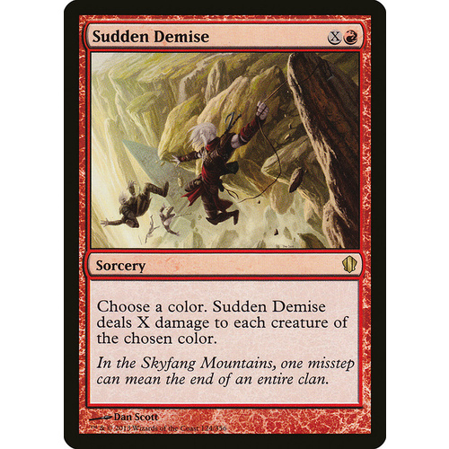 Sudden Demise - C13