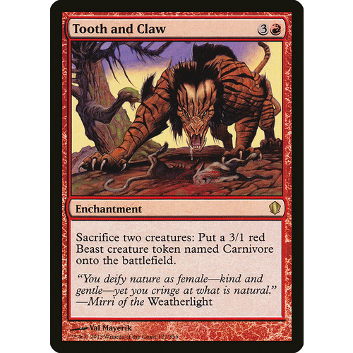 Tooth and Claw - C13