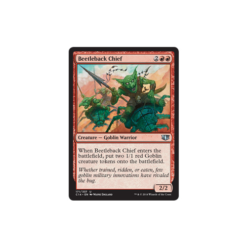 Beetleback Chief - C14