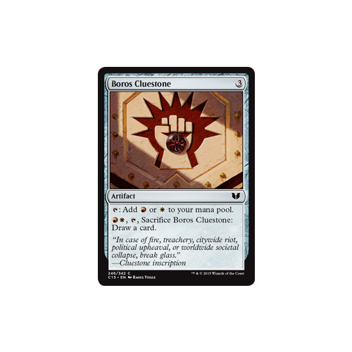 Boros Cluestone - C15