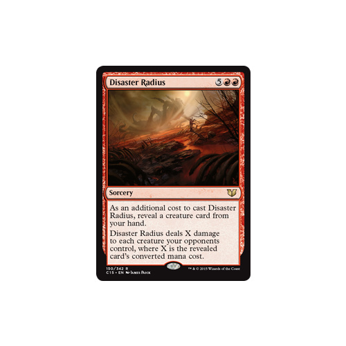 Disaster Radius - C15