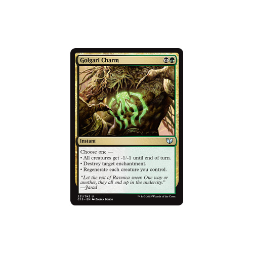 Golgari Charm - C15