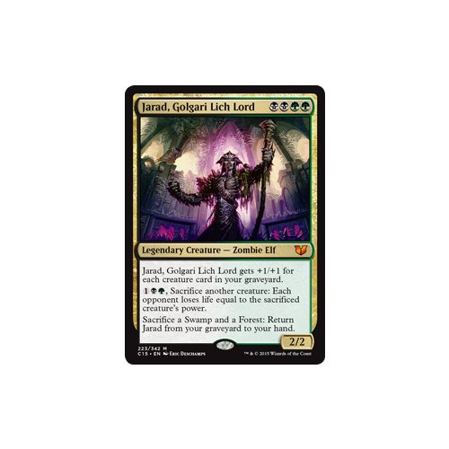 Jarad, Golgari Lich Lord - C15