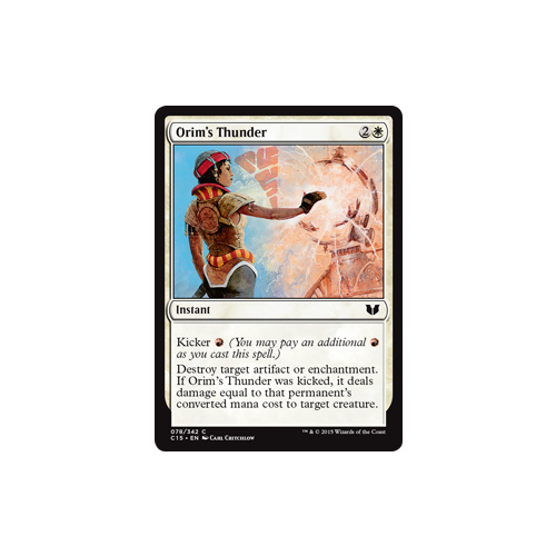 Orim's Thunder - C15
