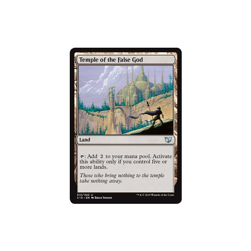 Temple of the False God - C15