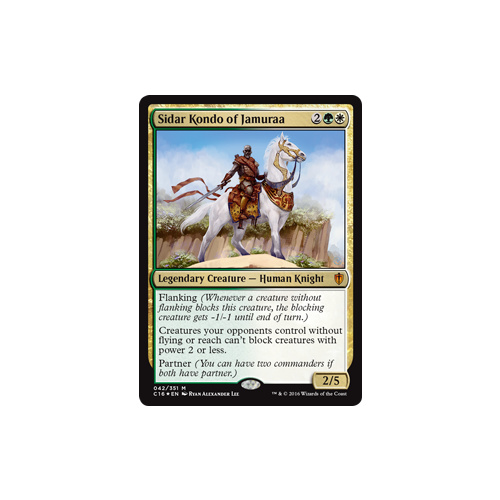 Sidar Kondo of Jamuraa - C16