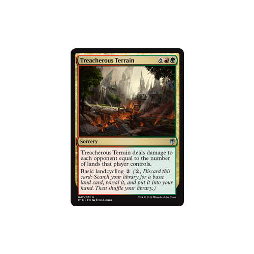 Treacherous Terrain - C16