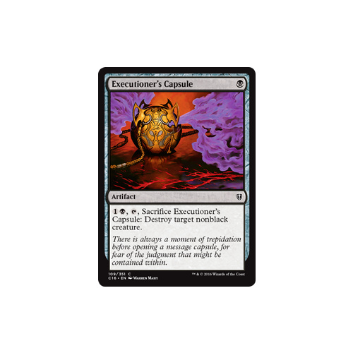 Executioner's Capsule - C16