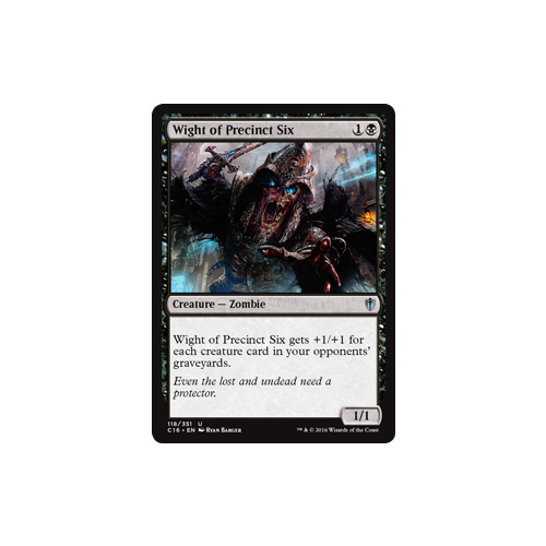 Wight of Precinct Six - C16