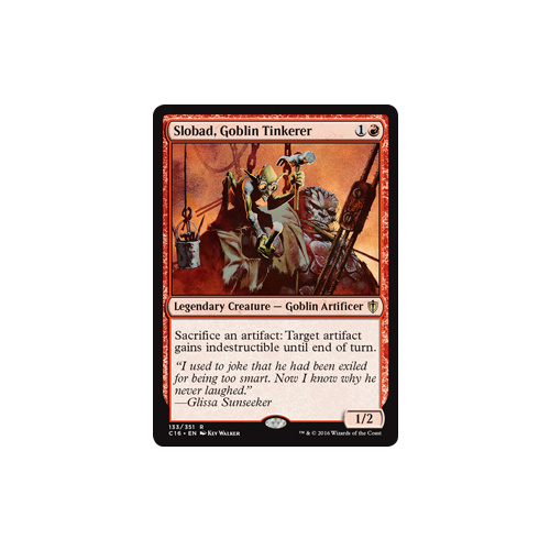 Slobad, Goblin Tinkerer - C16