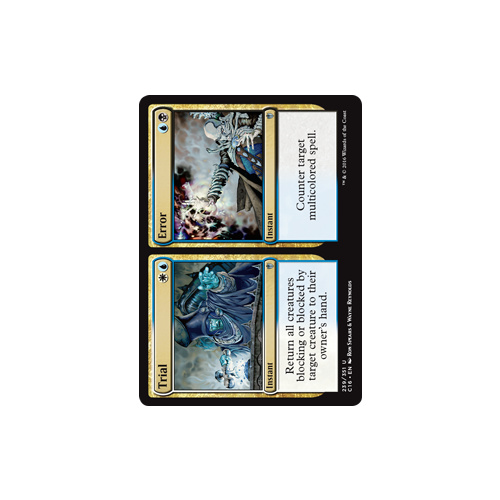 Trial // Error - C16