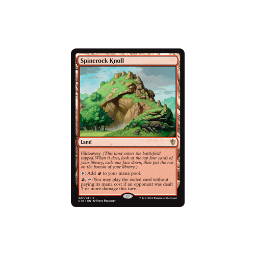 Spinerock Knoll - C16