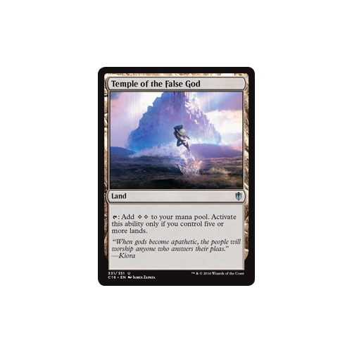 Temple of the False God - C16