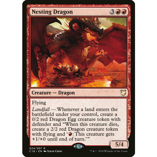Nesting Dragon - C18