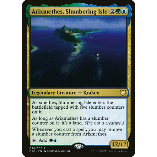 Arixmethes, Slumbering Isle - C18
