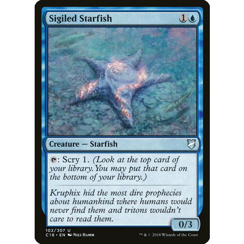 Sigiled Starfish - C18