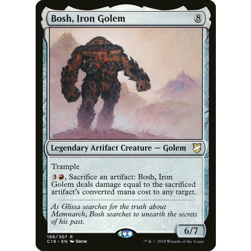 Bosh, Iron Golem - C18