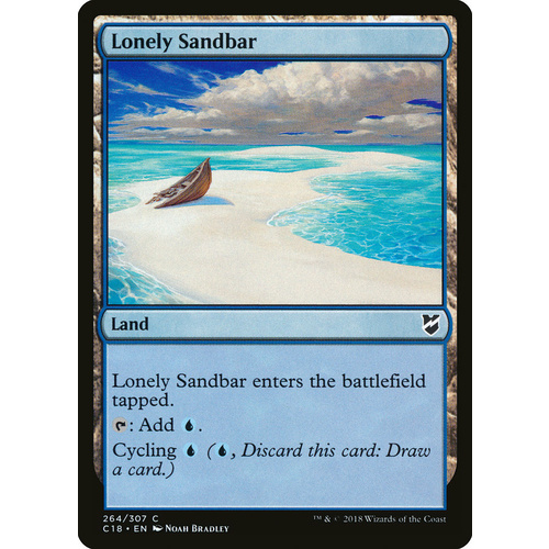 Lonely Sandbar - C18