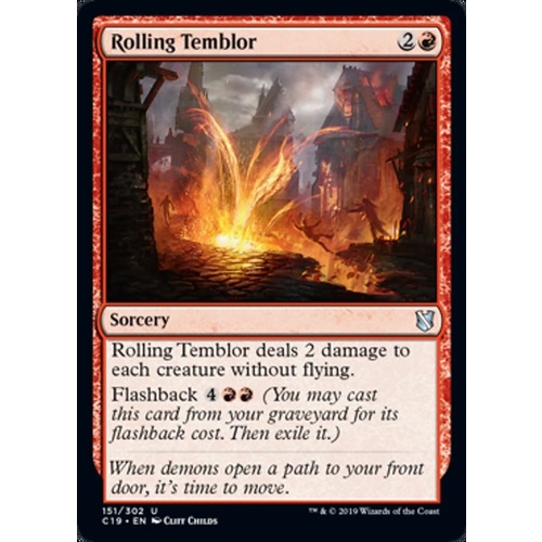 Rolling Temblor - C19