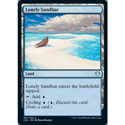 Lonely Sandbar - C20