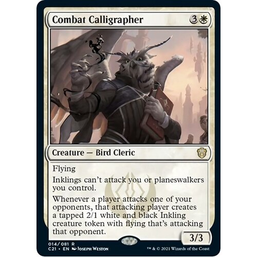 Combat Calligrapher - C21