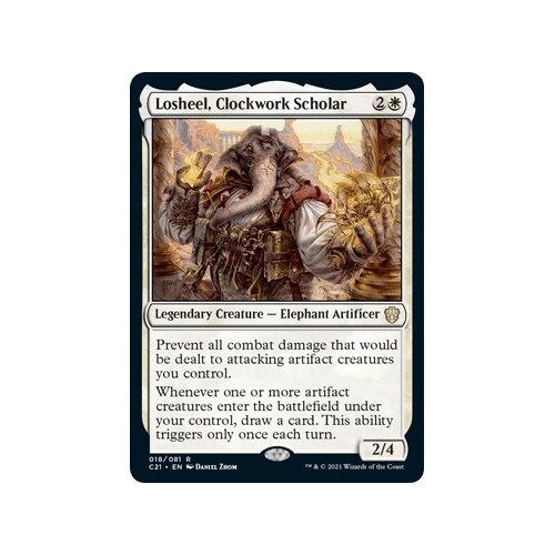 Losheel, Clockwork Scholar - C21