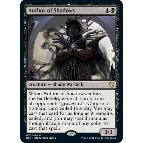 Author of Shadows - C21