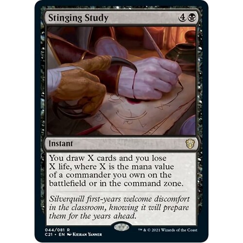 Stinging Study - C21