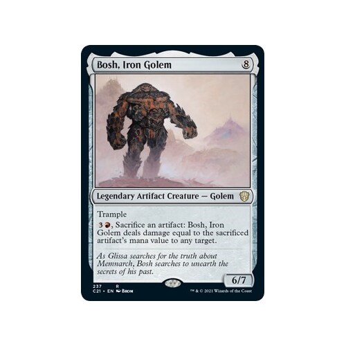 Bosh, Iron Golem - C21