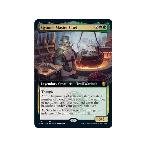 Gyome, Master Chef (Extended Art) - C21