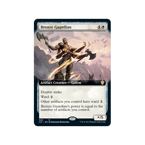 Bronze Guardian (Extended Art) - C21
