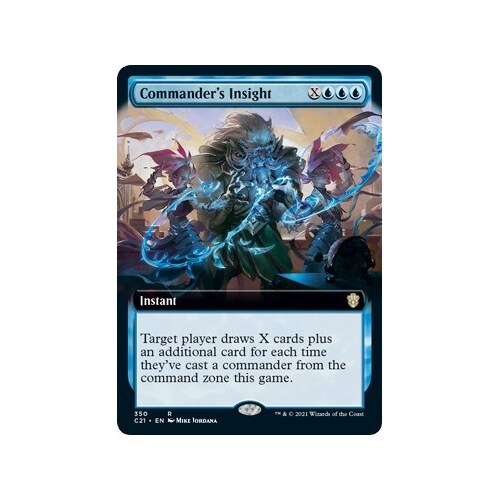 Commander's Insight (Extended Art) - C21