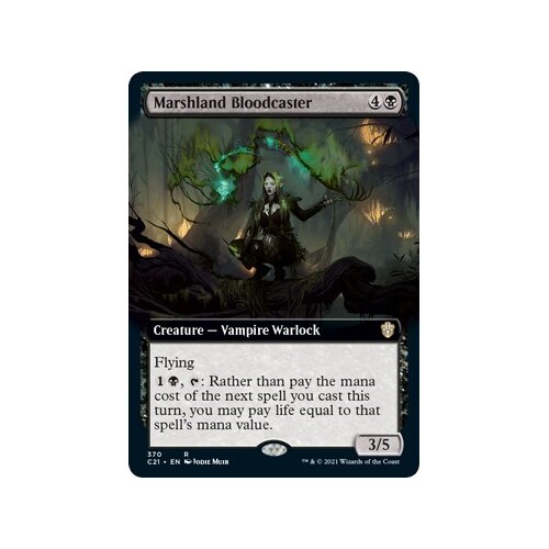 Marshland Bloodcaster (Extended Art) - C21